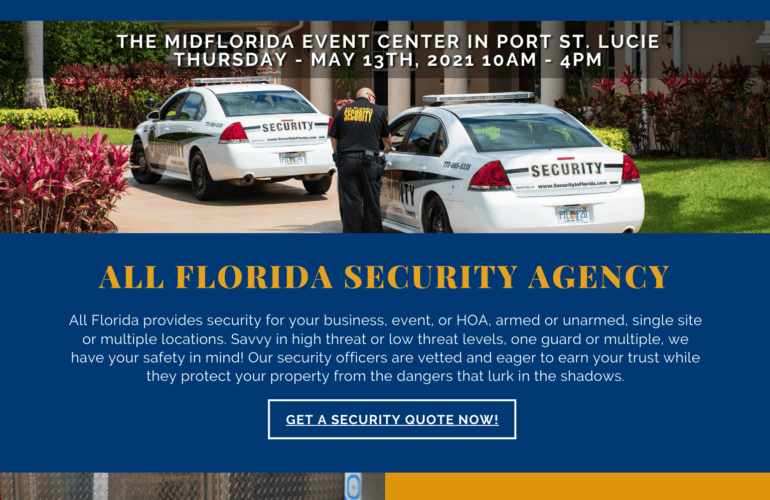 ALL FLORIDA SECURITY NEWSLETTER: SECURITY AGENCY AND TRAINING