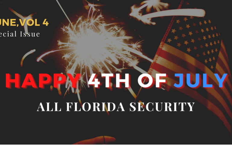 All Florida Newsletter: Happy 4th of July!