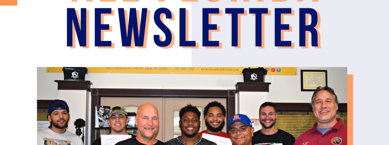 All Florida Newsletter 16: Security Training Courses