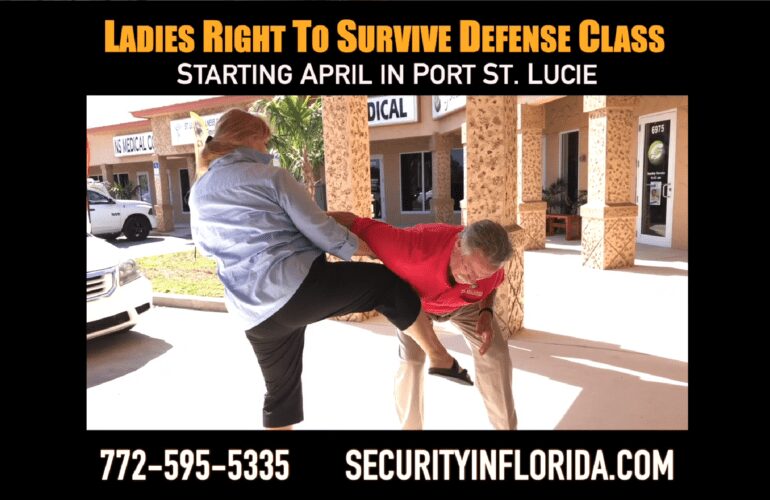 Ladies Right to Survive Self Defense Class Now Available at All Florida!