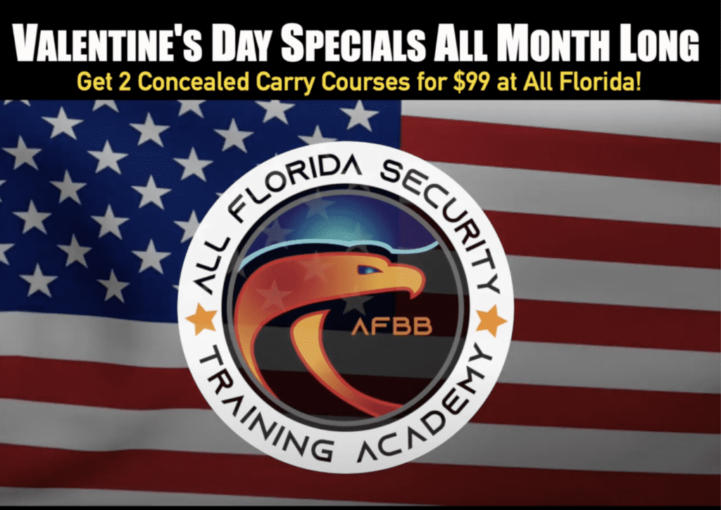 Get 2 for $99 on Concealed Carry Classes at All Florida!