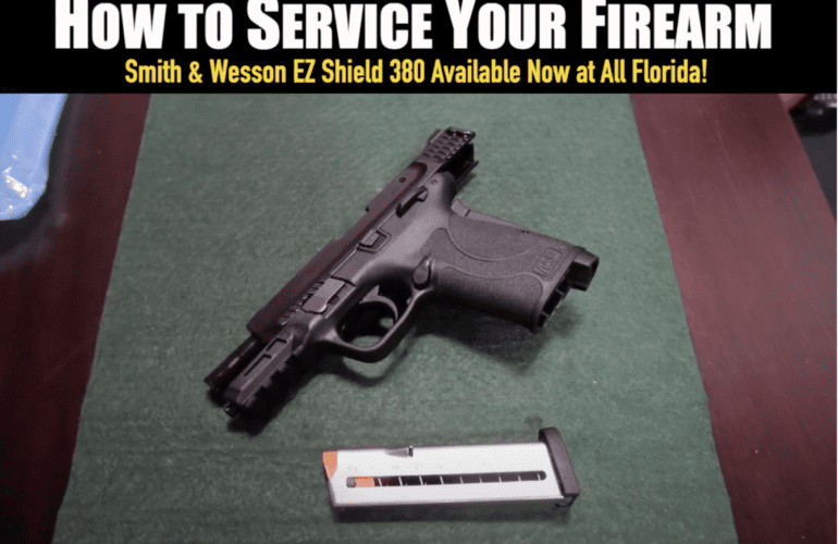 Check out this Tutorial on Cleaning and Servicing your EZ Shield 380 Firearm