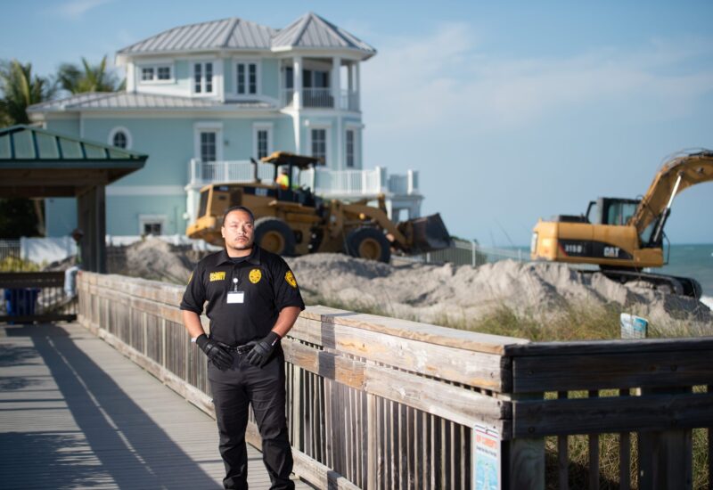 All Florida beach excavation security