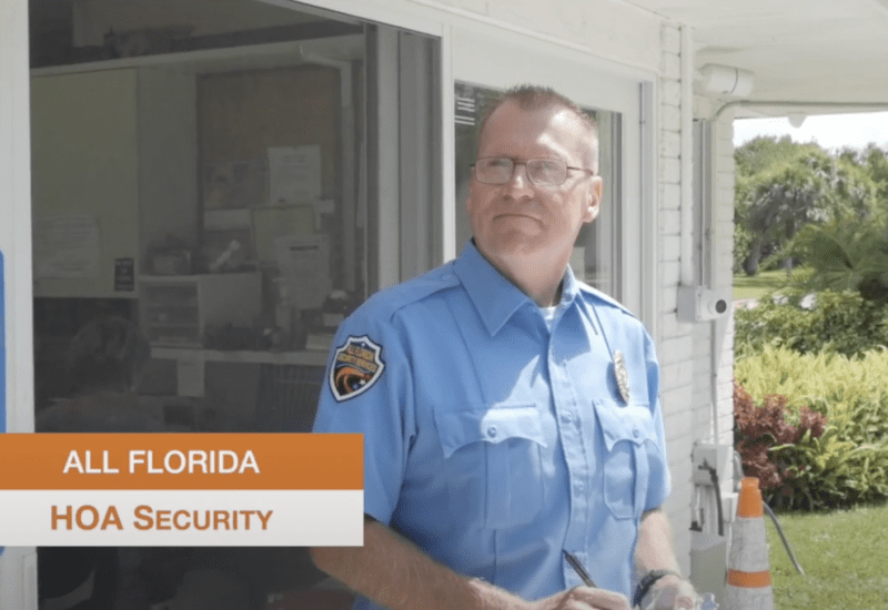 All Florida guard gate security