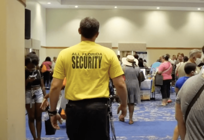 All Florida community event security guards
