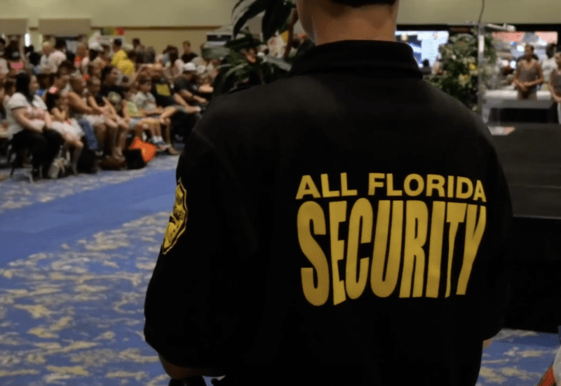 All Florida conference security guards