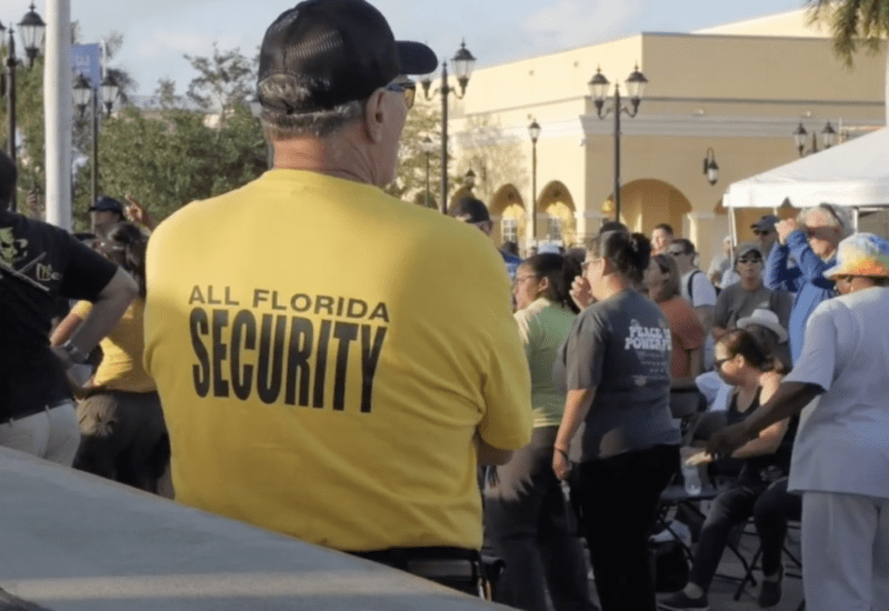 All Florida concert security guards