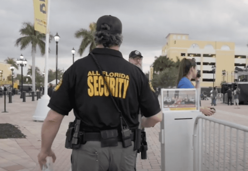 All Florida concert security