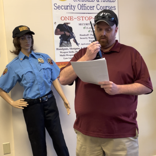 class d security license training near me
