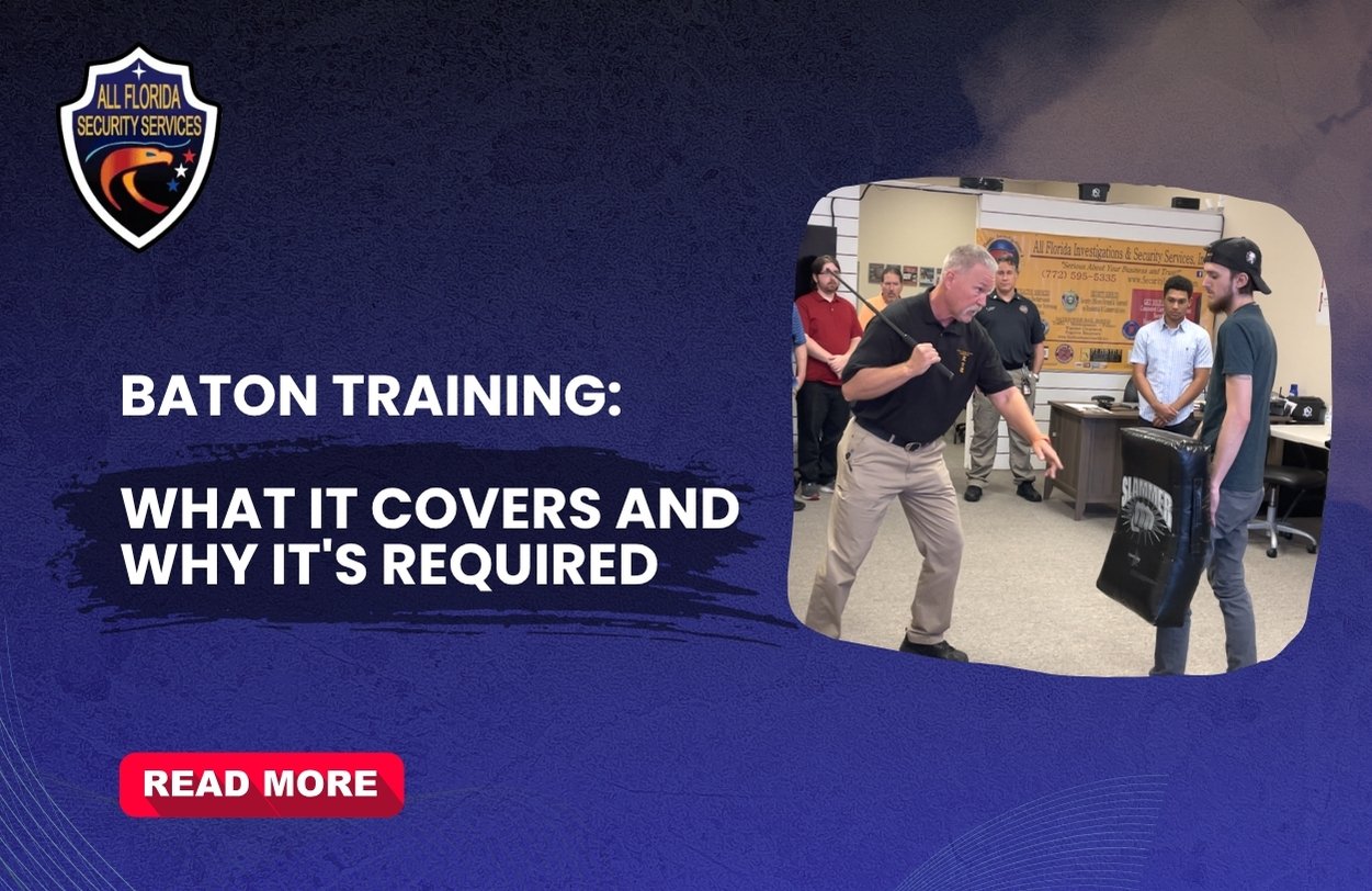 Baton Training: What It Covers and Why It’s Required