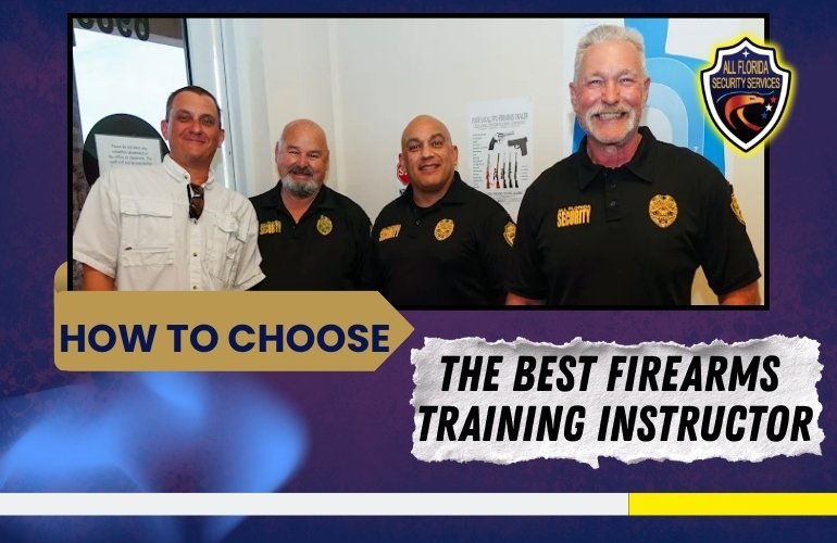 The Best Firearms Training Instructor