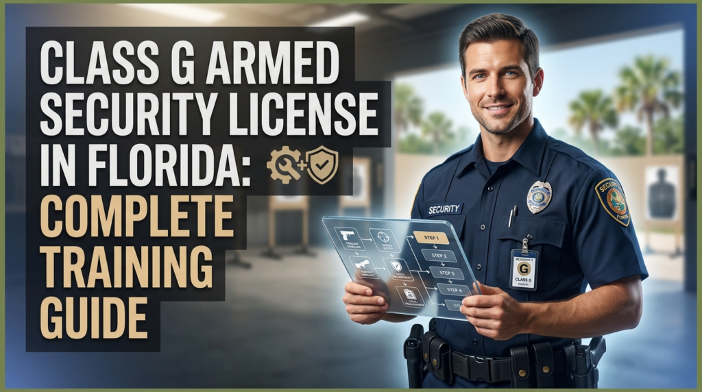 Class G Armed Security License