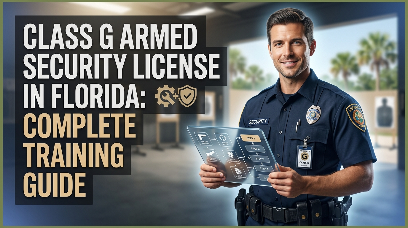 Class G Armed Security License