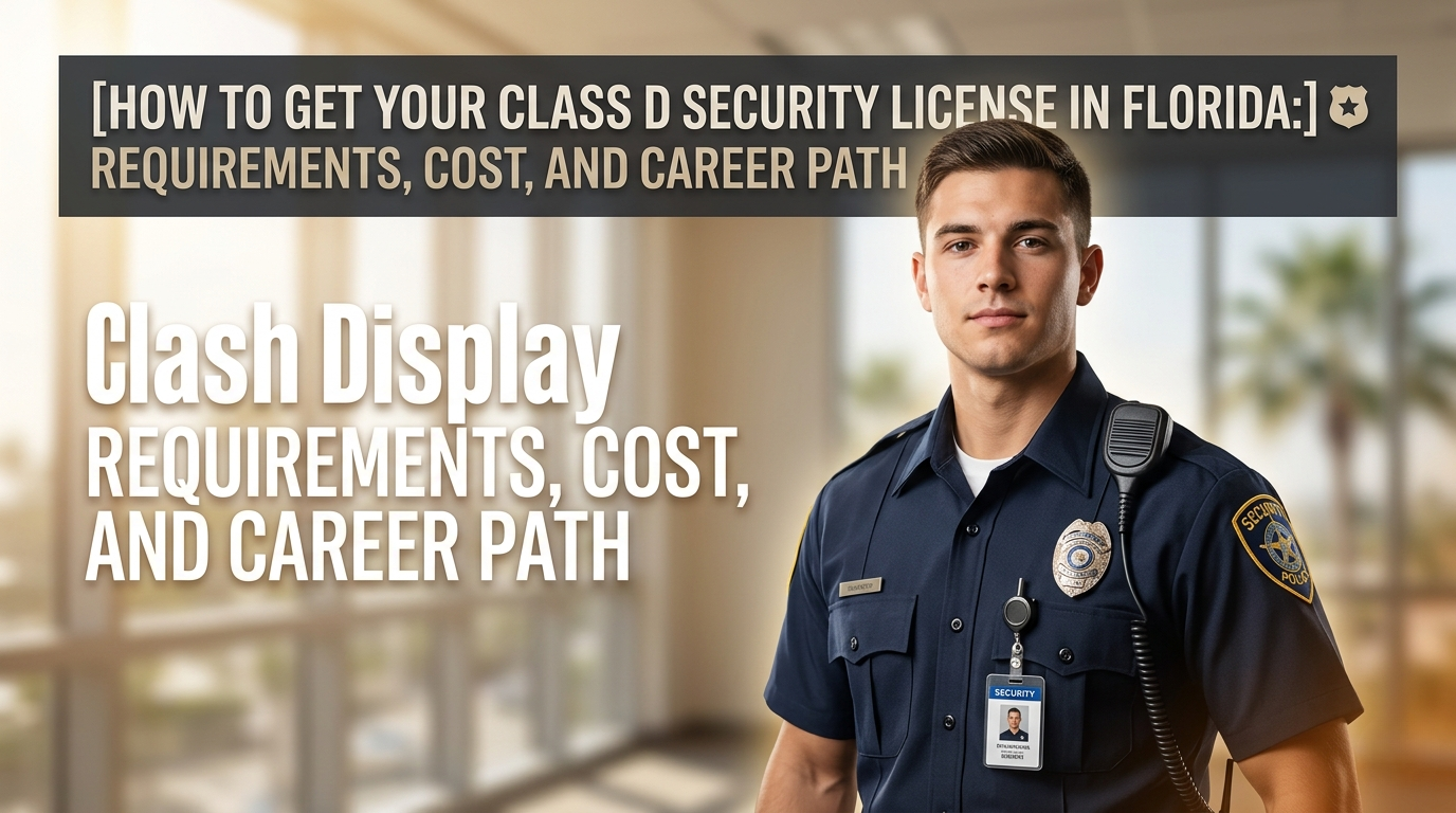 Class D Security License