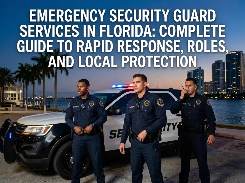 Emergency Security Guard Services in Florida