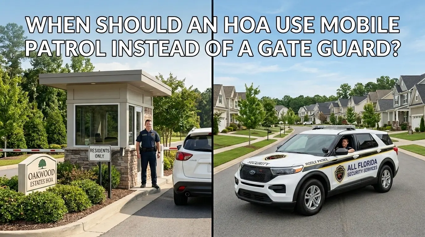 HOA Use Mobile Patrol