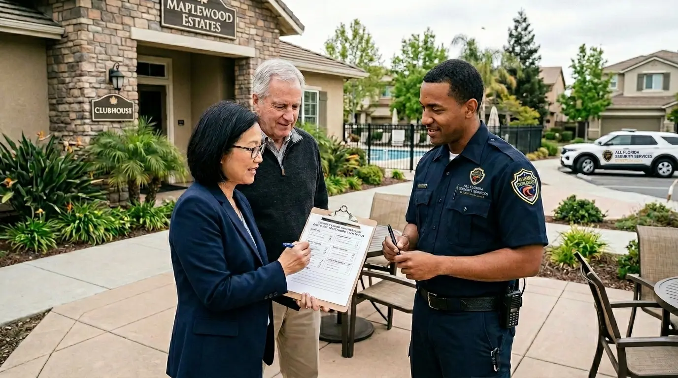 Security Guard Performance Checklist