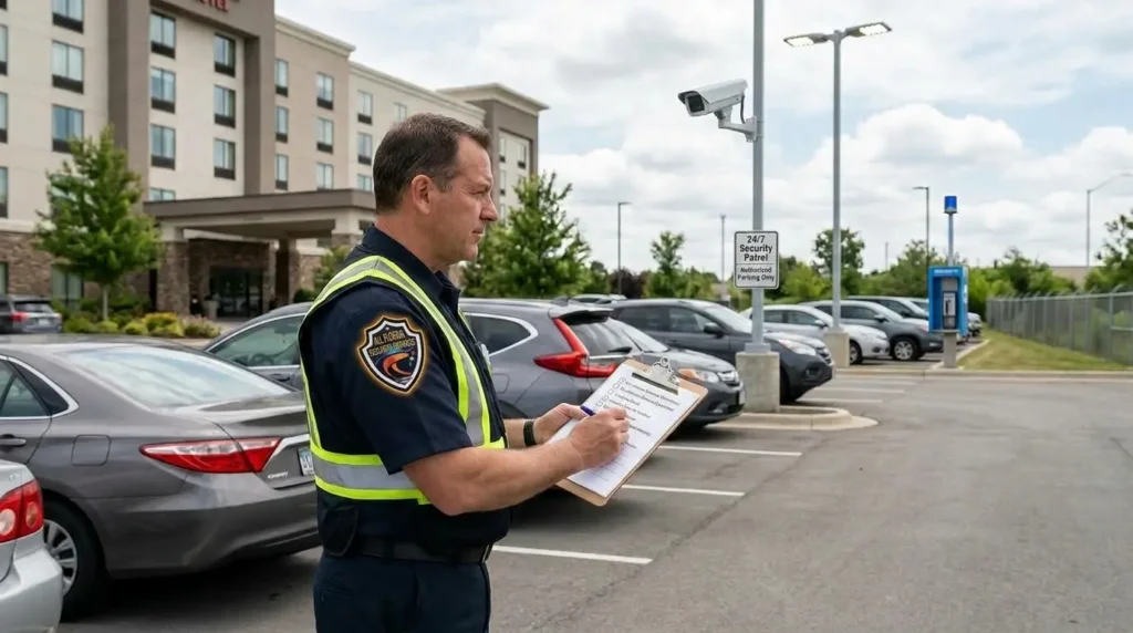 Parking Lot Security Checklist for Hotels